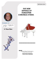 Five New Settings of Forgotten Christmas Hymns SATB choral sheet music cover